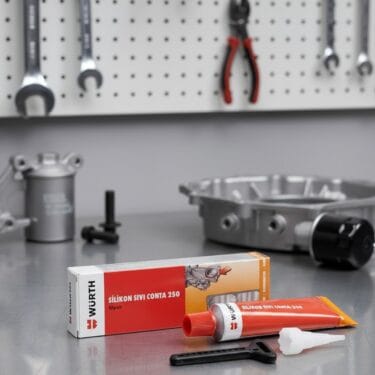 Würth Silikon Sıvı Conta 250 Siyah