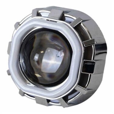 Kare Angelli Yeni Model Çakarlı Sis Lambası (Kırmızı)