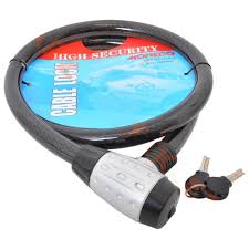 Motosiklet Halat Kilit Dolamalı 22 x 150 cm (Büyük Başlık) Monero