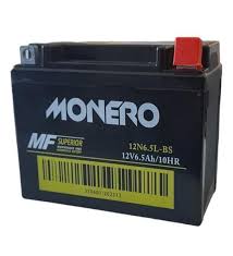 12N6.5L-BS 12V Motosiklet Aküsü Monero CG (138.65.100)
